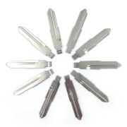 10Pcs/lot Type 78# Metal Blank Uncut Flip KEYDIY/VVDI/JMD Remote Key Blade