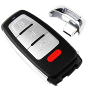 JYGC MG-S08 Magic Remote Handy Baby Auto Key Programmer 4 in 1 Multifunction Universal Smart Folding Car Key for-Audi Model