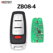 5pcs KD ZB08-3 ZB08-4 KEYDIY KD ZB Smart Key Keyless Go Remote Car Key Remote for KD-X2