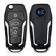 5pcs KD ZB12-3 ZB12-4 KEYDIY KD ZB Smart Key Keyless Go Remote Car Key Remote for KD-X2