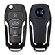 5pcs KD ZB12-3 ZB12-4 KEYDIY KD ZB Smart Key Keyless Go Remote Car Key Remote for KD-X2
