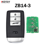 5pcs KD ZB14-3 ZB14-4 ZB14-5 KEYDIYKD ZB Smart Key Keyless Go Remote Car Key Remote for KD-X2