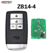 5pcs KD ZB14-3 ZB14-4 ZB14-5 KEYDIYKD ZB Smart Key Keyless Go Remote Car Key Remote for KD-X2