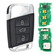 5pcs KD ZB17 KEYDIY KD ZB Smart Key Keyless Go Remote Car Key Remote for KD-X2