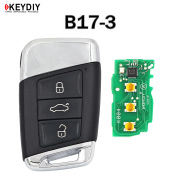 5pcs KD ZB17 KEYDIY KD ZB Smart Key Keyless Go Remote Car Key Remote for KD-X2