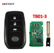 5pcs KD TB01-3/4/5/6 PUniversal KEYDIY Smart Key Remote Control With 8A Transponder Chip For Toyota Corolla RAV4 Camry/Lexus Car Keys