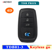 5pcs KD TB01-3 TB01-4 TDB01-3 TDB01-4 KEYDIY Universal 8A/4D Smart Key Remote for Toyota Lexus FCC:0140 3370 5290 0500 6601 0111 F433