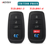5pcs KD TB01-3 TB01-4 TDB01-3 TDB01-4 KEYDIY Universal 8A/4D Smart Key Remote for Toyota Lexus FCC:0140 3370 5290 0500 6601 0111 F433
