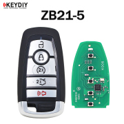 5pcs KD ZB21-4 ZB21-5 lot KEYDIY KD ZB Smart Key Keyless Go Remote Car Key Remote for KD-X2