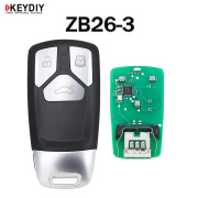 5pcs KD ZB26-3 ZB26-4 KEYDIY KD ZB Smart Key Keyless Go Remote Car Key Remote for KD-X2