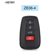5pcs KD ZB36-2 ZB36-3 ZB36-4 KEYDIY Universal Smart Key for KD-X2 KD-MAX Car Key Remote Replacement Fit More than 2000 Models