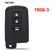 5pcs KD TB06-2+1 TB06-3 TB06-4 KEYDIY Universal KD 8A Smart Key for Toyota Highlander Land Cruiser FCC ID: 0020 2110 F43 0410 0440 0010