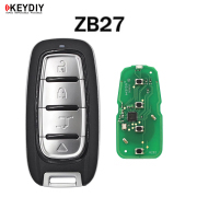 5pcs KD ZB27 HKOBDII KEYDIY New Model Smart Key Keyless go Remote Car Key Remote for KD-X2