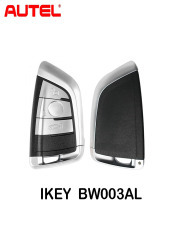 5pcs IKEYBW003AL BW004AL 3/4 Aute Ikey Smart Keys Button Universal for BMW Work with KM100 Tool Smart Car Keys