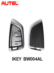 5pcs IKEYBW003AL BW004AL 3/4 Aute Ikey Smart Keys Button Universal for BMW Work with KM100 Tool Smart Car Keys