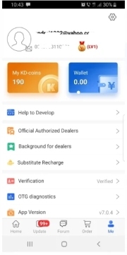 Keydiy 1pcs 96 bit 48 token/150 coins for KD-X2 Key Programmer