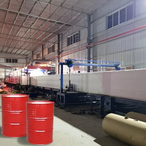 What problems in flexible foam production can modified MDI solve?