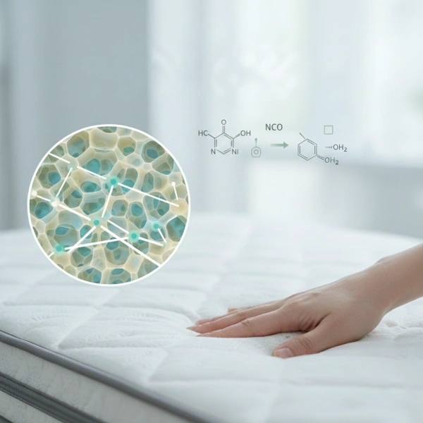 What exactly crosslinking agents and chain extenders do in flexible PU foam?