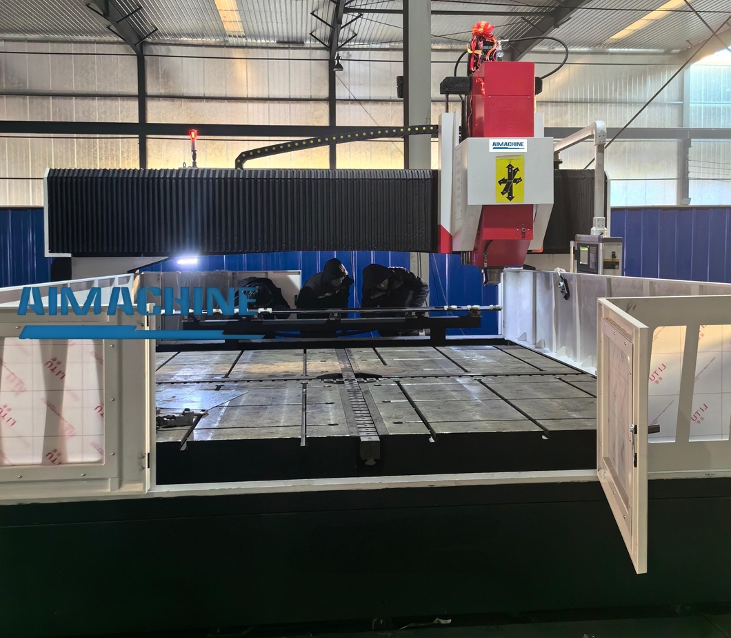 AWT2020 Heavy duty CNC Gantry Type Steel Plate Drilling Machine For Steel Structure Flange,Tubes,Steel Plate