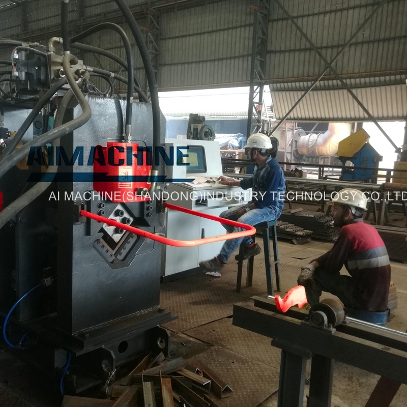 Our case-APM1010 cnc angle cutting machine