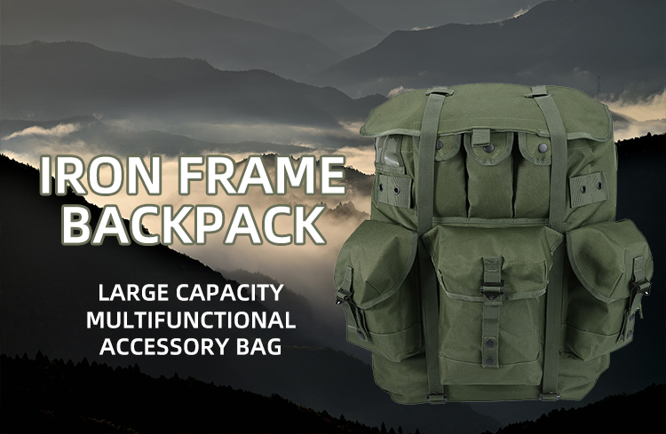 Factory Price 80L Large Tactical Backpack Computer Interlayer Back Pack Alice Backpack with Frame