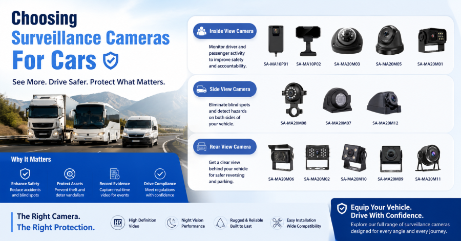 Choosing Surveillance Cameras For Cars