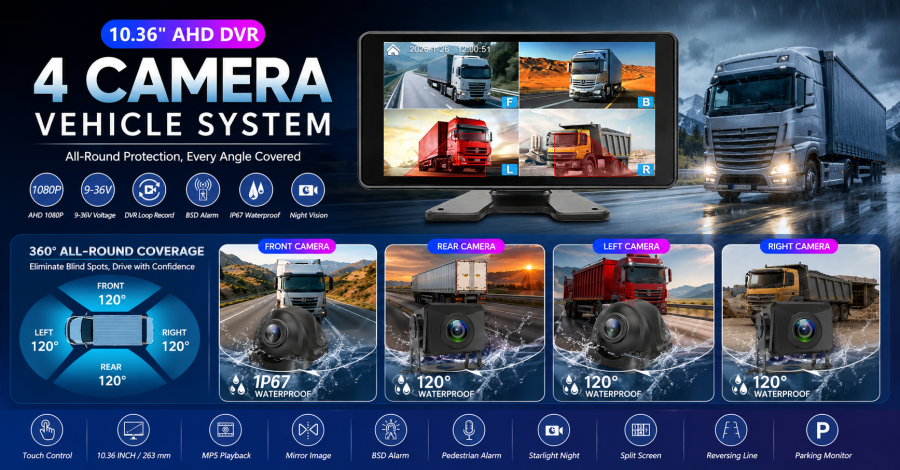 4 Camera Vehicle System