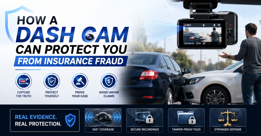 How a Dash Cam Can Protect You From Insurance Fraud
