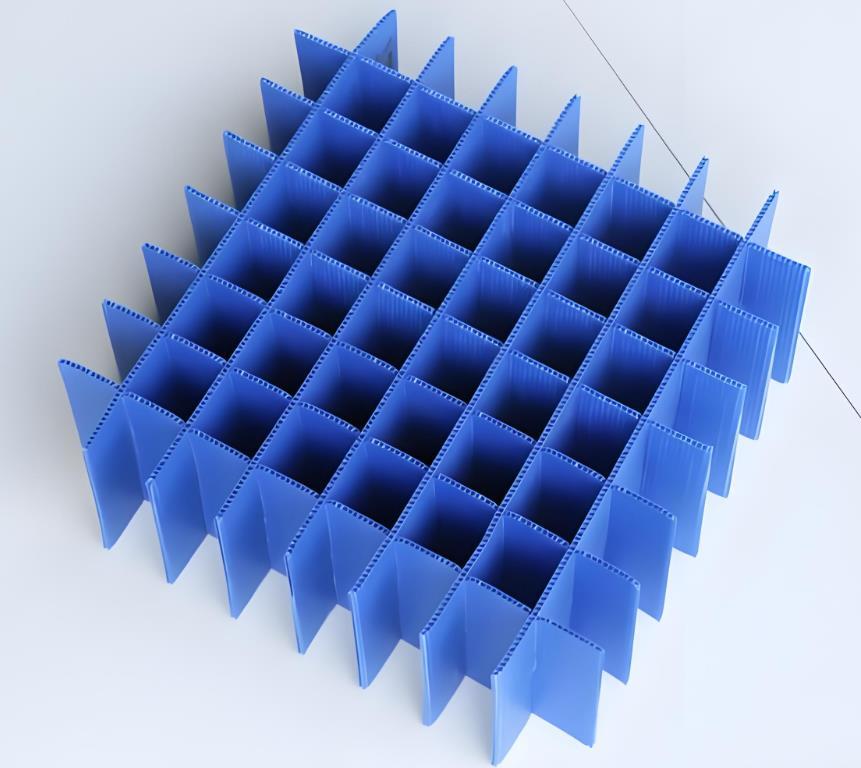 PP hollow grid board production line