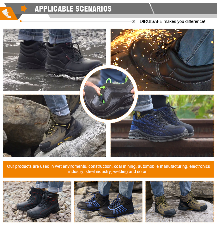 Work protective shoes