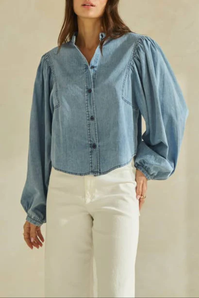 Sustainable Fashion Meets Style: The Rise of Eco-Friendly Women's Denim Shirts