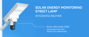 SOLAR ENERGY MONITORING STREET LAMP