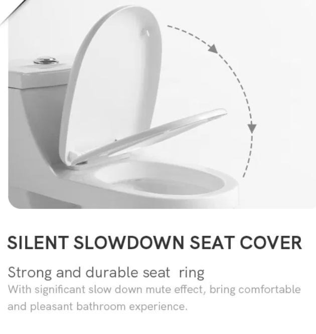 Ceramic Washdown Two Piece Toilet | Dual Fitting Water Saving S-trap Inodoro OEM Factory