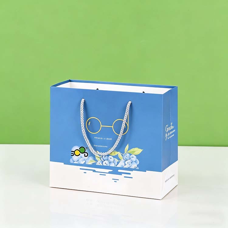Custom Luxury Glasses Shopping Bags, Wholesale Premium Paper Bags for Brands