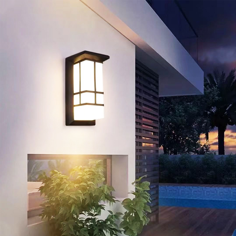 XZM Modern LED Outdoor Wall Light 12W 3000K/6500K IP65 Aluminum Alloy Waterproof Porch Front Door Wall Lamp Garden Patio Balcony Exterior Decorative Wall Lighting XZM Modern LED Outdoor Wall Light 12W IP65 Waterproof Garden Lamp LED wall light, outdoor lighting, waterproof lamp, front door light, decorative wall light