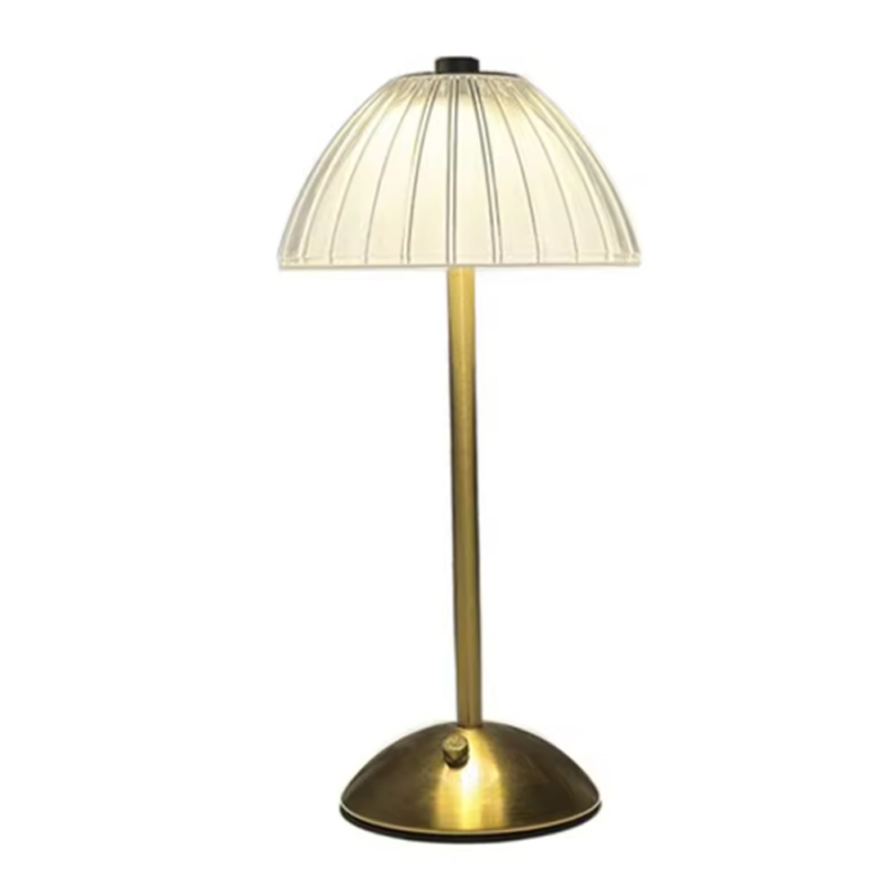 Eye-Caring Flicker-Free Soft Glow Dimmable Cordless Rechargeable Bedside Table Lamp, 3 Color Stepless Dimming Pleated Glass Shade No Blue Light, for Bedroom Nursery Reading Home Office, Rechargeable Battery Operated Rechargeable Cordless Bedside Lamp - Eye-Caring Dimmable Light bedside lamp, dimmable lamp, cordless lamp, eye-caring light, rechargeable lamp,Cordless Table Lamp,Rechargeable Table Lamp,LED Table Lamp,Gold Table Lamp,Pleated Glass Table Lamp,Bedside Table Lamp,Decorative Table Lamp,Portable Table Lamp,Vintage Table Lamp,Ambient Table Lamp