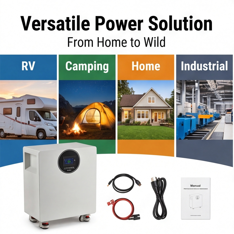 8KWh LiFePO4 Home Energy Storage Battery | 25.6V 314Ah Deep Cycle Portable Lithium Battery with Smart LCD Display & Movable Wheels, for Home Solar Off-Grid System Emergency Backup Power RV Camping, Rechargeable Power Supply 8KWh LiFePO4 Home Energy Storage Battery for Solar Off-Grid Use LiFePO4, Home Energy Storage, Lithium Battery, Off-Grid Power, Emergency Backup,8KWh LiFePO4 Home Battery,Home Energy Storage Battery,Deep Cycle LiFePO4 Battery,Portable Solar Storage Battery,Home Backup Power Battery,Movable Energy Storage Battery,8KWh 25.6V 314Ah LiFePO4 Home Energy Storage Battery,Movable Deep Cycle LiFePO4 Battery with Smart LCD Display,8KWh Portable Home Backup Battery for Solar Off-Grid System,Rechargeable LiFePO4 Battery for Home Emergency RV Camping