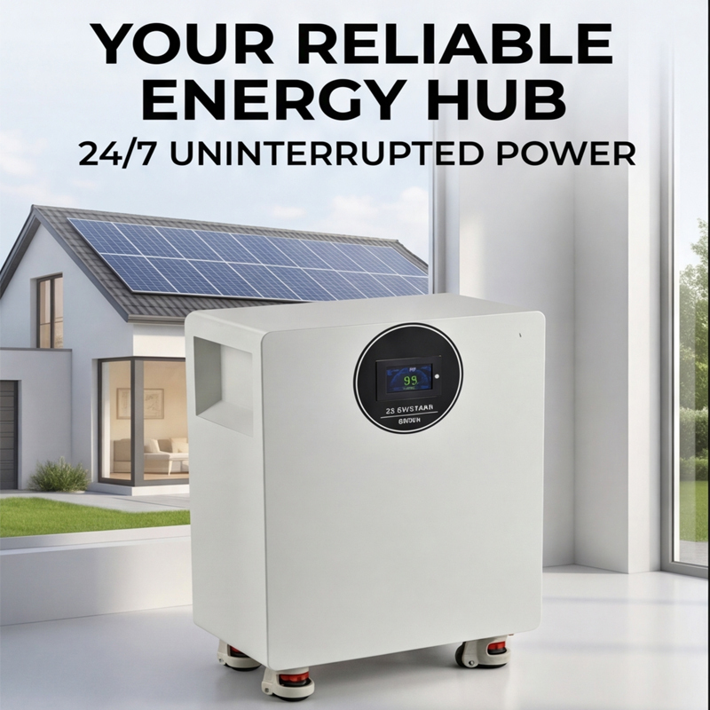 8KWh LiFePO4 Home Energy Storage Battery | 25.6V 314Ah Deep Cycle Portable Lithium Battery with Smart LCD Display & Movable Wheels, for Home Solar Off-Grid System Emergency Backup Power RV Camping, Rechargeable Power Supply 8KWh LiFePO4 Home Energy Storage Battery for Solar Off-Grid Use LiFePO4, Home Energy Storage, Lithium Battery, Off-Grid Power, Emergency Backup,8KWh LiFePO4 Home Battery,Home Energy Storage Battery,Deep Cycle LiFePO4 Battery,Portable Solar Storage Battery,Home Backup Power Battery,Movable Energy Storage Battery,8KWh 25.6V 314Ah LiFePO4 Home Energy Storage Battery,Movable Deep Cycle LiFePO4 Battery with Smart LCD Display,8KWh Portable Home Backup Battery for Solar Off-Grid System,Rechargeable LiFePO4 Battery for Home Emergency RV Camping