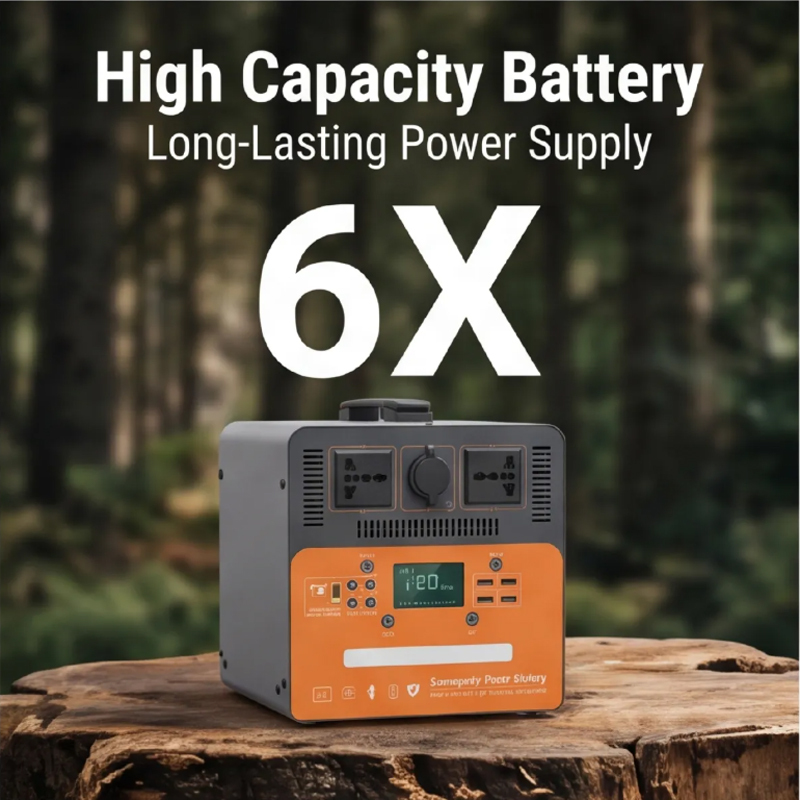 Portable Emergency Power Station, Multi-Port AC Outlet USB Fast Charging Backup Supply for Camping Home Blackout Use Portable Emergency Power Station for Camping & Home Blackouts Portable Power Station, Emergency Backup, Multi-Port Outlet, USB Fast Charging, Camping Supplies,portable power station,emergency power supply,backup power station,outdoor power station,solar power station,home backup power,AC power station,portable power supply,multi-port power station,AC outlet power station,fast charging power station,universal socket power supply,multi-outlet power station,LCD display power station,USB C power station,portable AC power supply