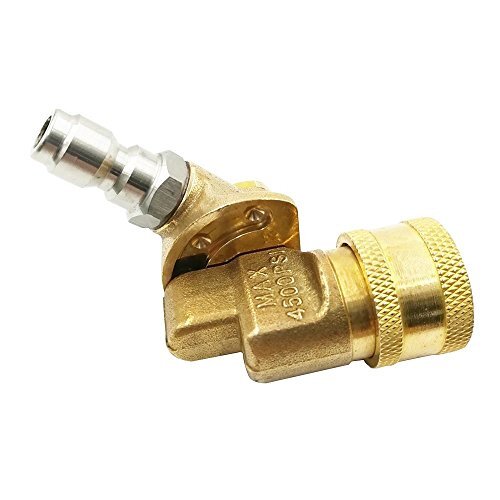 Challco Quick Connecting Swivel Pivoting Coupler For Pressure Washer