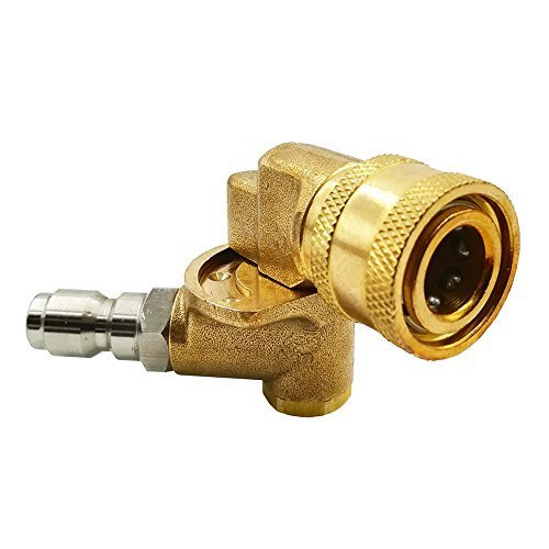 Challco Quick Connecting Swivel Pivoting Coupler For Pressure Washer