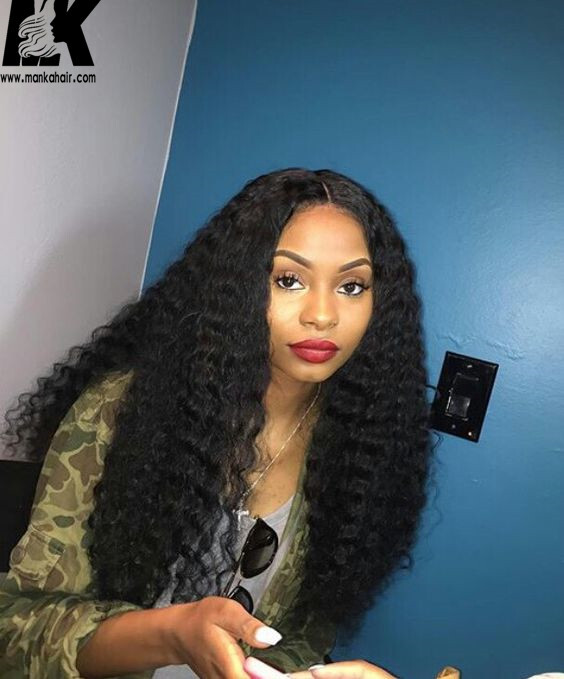 Brazilian Remy Lace Front Human Hair Wigs Black Women Deep