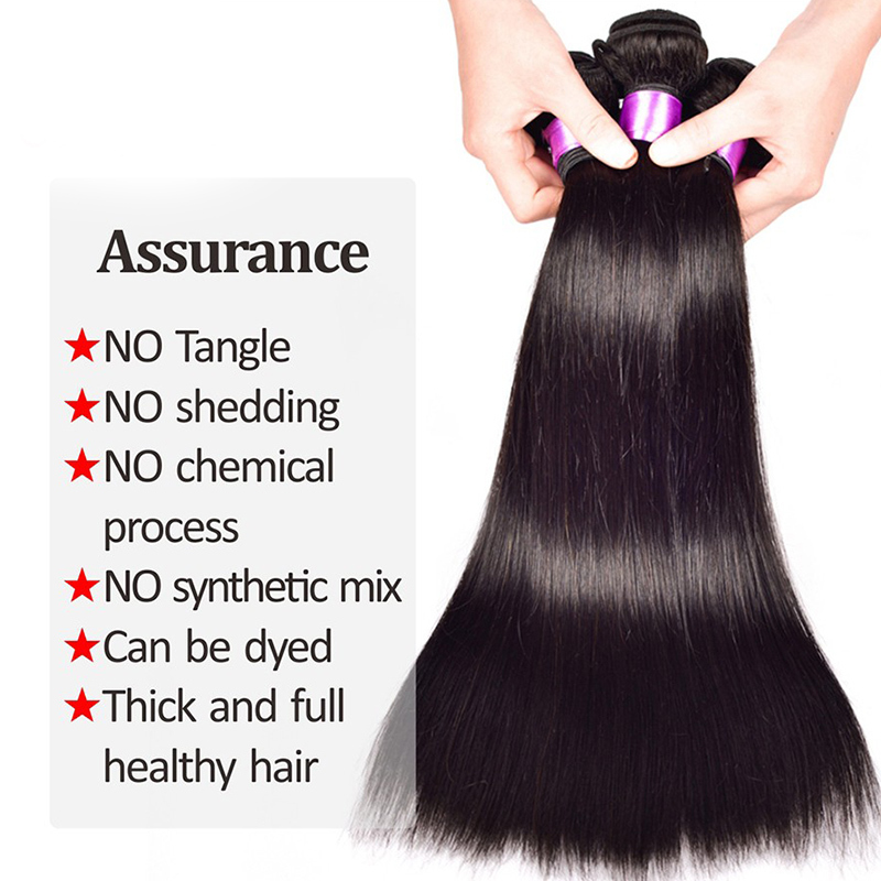 Cambodian Straight Hair Bundle Non Remy Hair 100 Human Hair Weave
