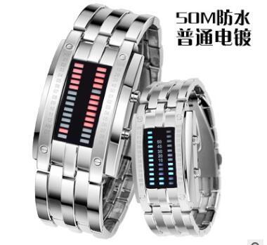 led electronic watch