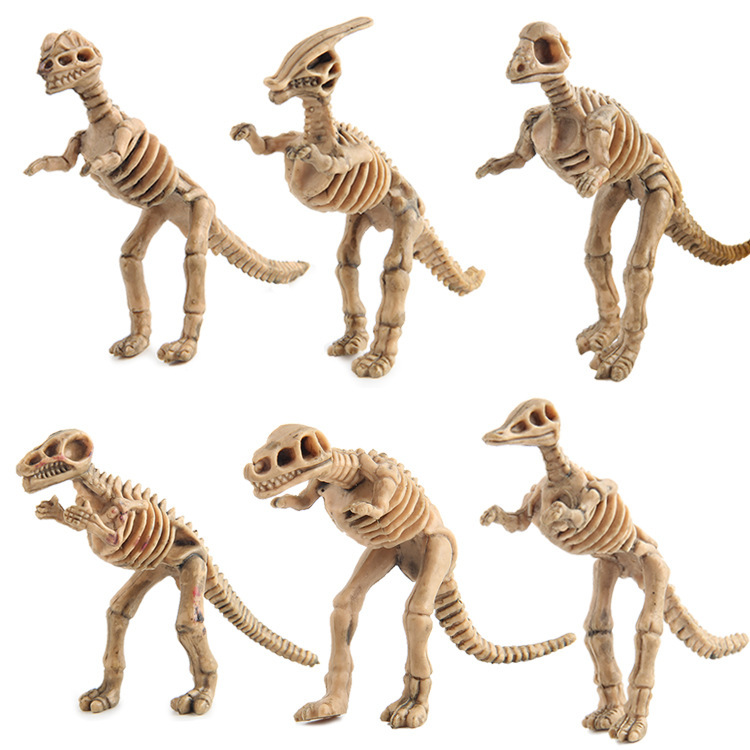 dinosaur skeleton figures