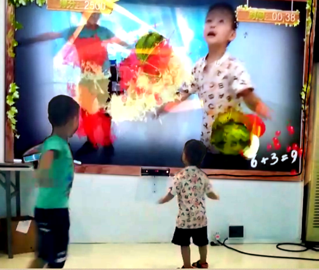 Factory price amusement Body interactive wall game