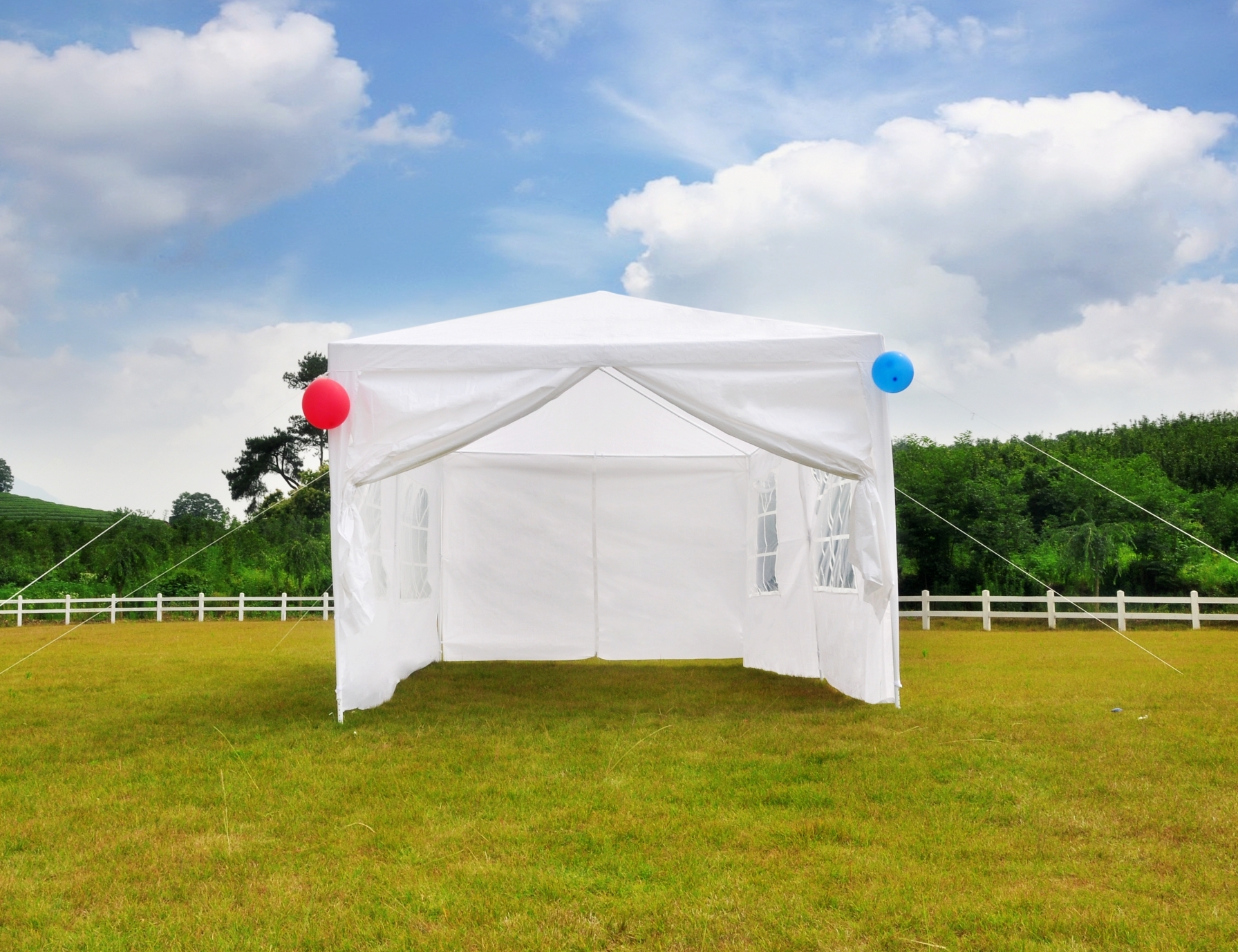 10'x10' 10x20 10'x30' White Canopy Heavy Duty Party Tent BBQ Wedding