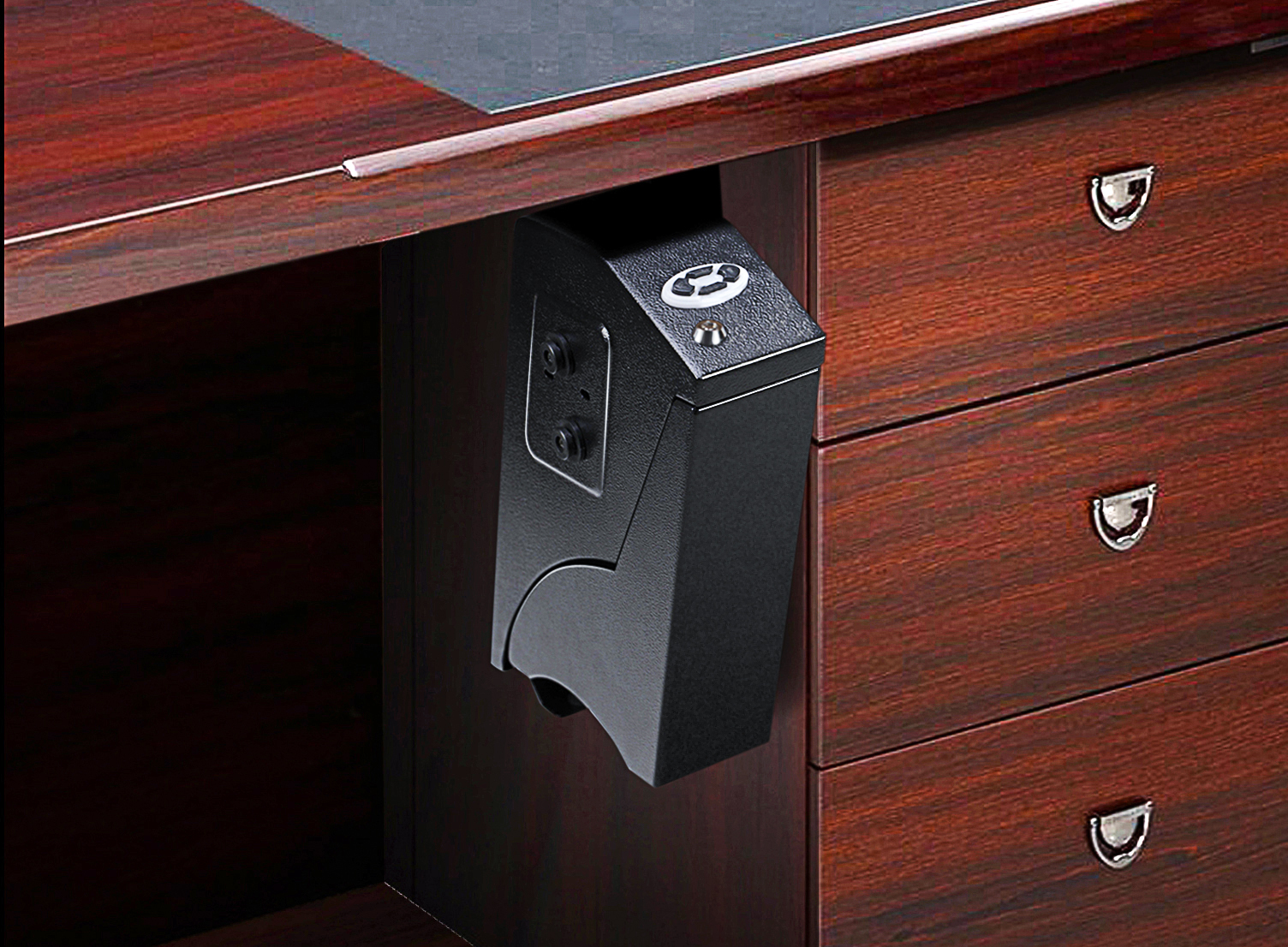 Gun Safe Pistol Handgun Safe Single Quick Access Electronic Security Keypad Lock Wall Mounting