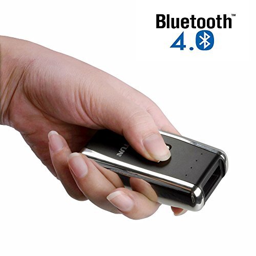 Deftun 2d Laser Bar Code Scanner Reader With Mini Wireless Bluetooth Usb Rechargeable