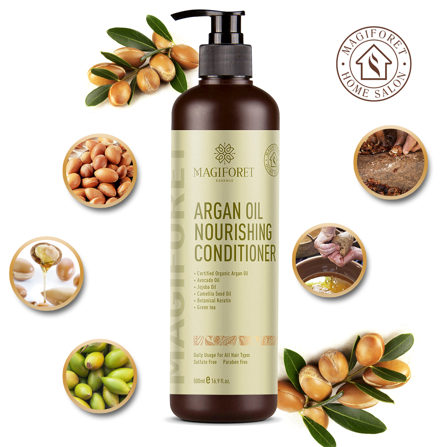Hair Conditioner Argan Oil Conditioner Natural Hair Conditioner
